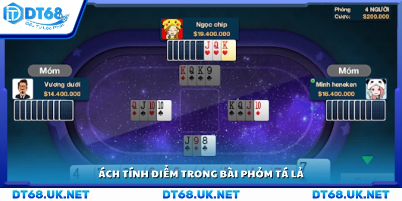Cách thức tính điểm trong bài phỏm tá lả