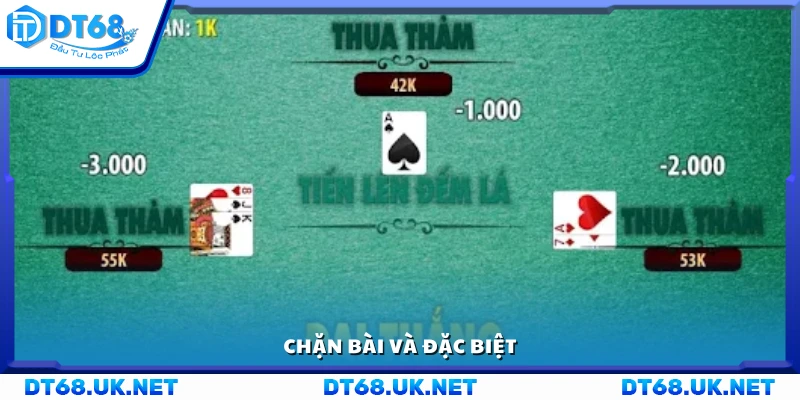 Chặn bài và các lá đặc biệt trong game