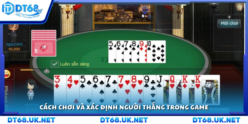 Hướng dẫn cách chơi và xác định người thắng