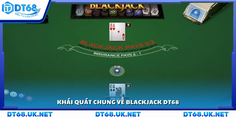 Tìm hiểu về trò chơi Blackjack DT68
