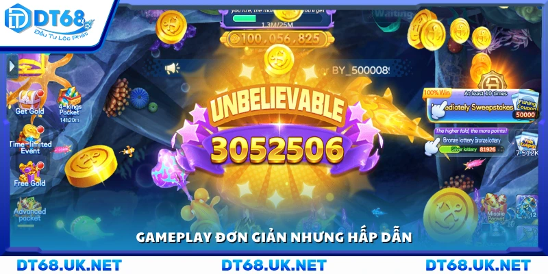 Lối chơi dễ chơi nhưng đầy thú vị và hấp dẫn