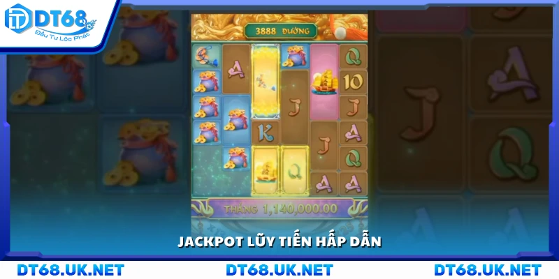 Jackpot lũy tiến đầy thu hút trong game